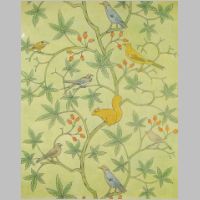 Wallpaper design by C F A Voysey, produced in 1930. (2).jpg